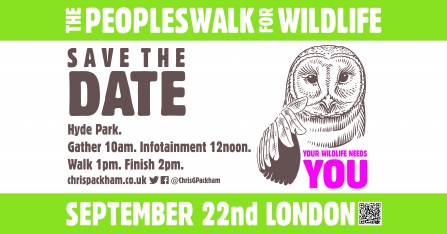 People's Walk for Wildlife September 2018