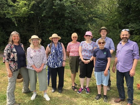 'Pop-up' folk choir formed for the 'Living by the Ash Tree Waters' project © Andover Trees United