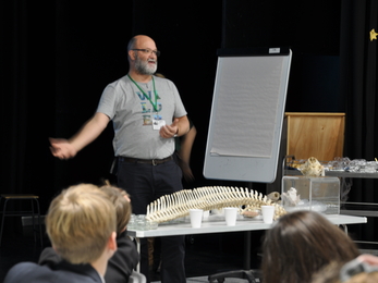 Tim Ferrero at Young Marine Champions celebration event December 2019