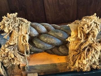 Traditional rope at Portsmouth Historic Dockyard © Trudi Lloyd Williams