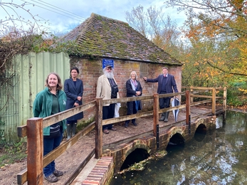 Opening of the renovated Eel House © Simon Cain