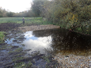 Cattle drinking station off the Pillhill Brook at Little Ann © Wild Trout Trust