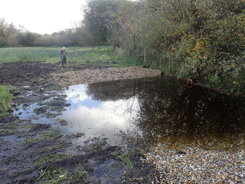 Cattle drinking station off the Pillhill Brook at Little Ann © Wild Trout Trust