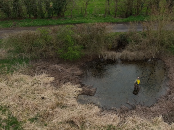 Donny Donovan at the source of the River Test © 'Donny's River Test Walk' Short Film