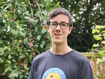 Previous Young Changemaker Wilder Award Winner Arun Carson 