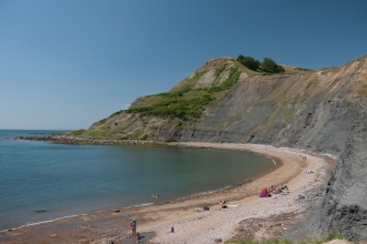 Coastal cliff