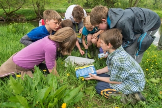 Children outdoor learning © Ross Hoddinott/2020VISION