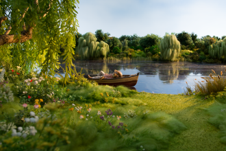 Ratty on the river - Wilder Future campaign