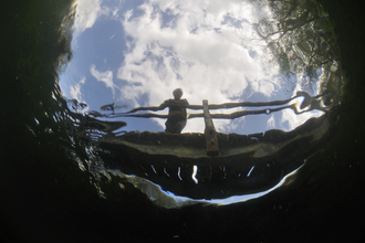 River Itchen from underwater © Linda Pitkin/2020VISION