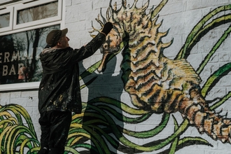 Seagrass mural © Adrift