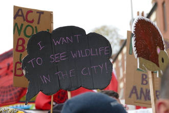 Protest banner