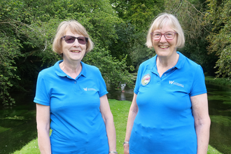 Hazel Metcalfe and Sarah Smith © Hampshire & Isle of Wight Wildlife Trust