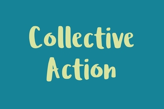 text that says Collective Action 