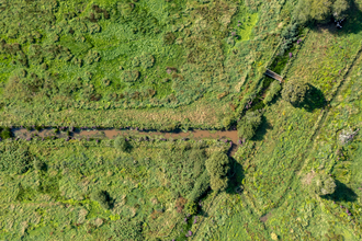Straightened section of the Eastern Yar river © Strong Island