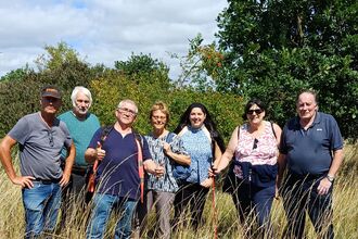 Monks Brook Greenway walk