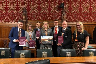 Staff from the Wildlife Trusts at the event