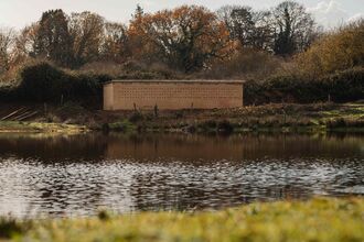 Sand martin bank at Testwood Lakes Nature Reserve