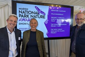 LtoR Martin De Retuerto, Catherine Chatters, Andy Payne