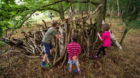 Children den building © Matthew Roberts