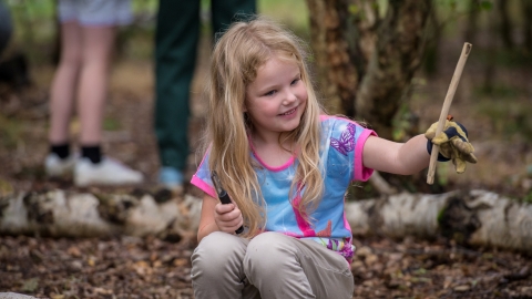 Forest School session © Matthew Roberts