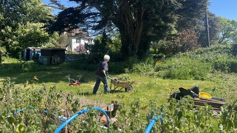 Quarr Abbey Community Garden 