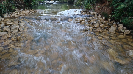 River restoration work on the Eastern Yar