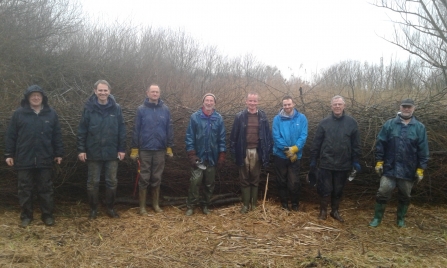 Fishlake Meadows winter volunteer work party