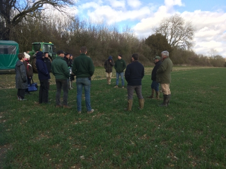 Wallop Brook farms receiving soil training