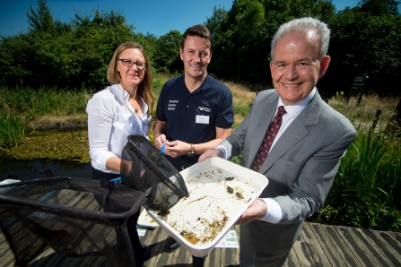 Testwood Lakes nature reserve birthday © Southern Water 