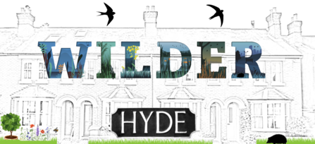 Wilder hyde logo showing a drawing of residential street with Wilder lettering superimposed.