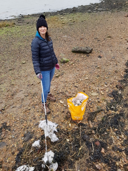 Charlotte Teague Litter Picking 