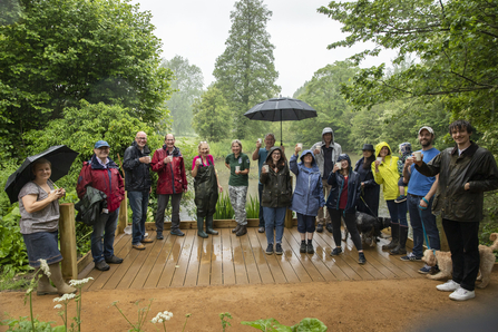 Millennium Green Pond access works celebration event © Emma Healey