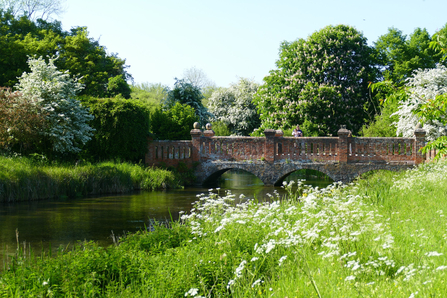 Bridge over the Upper Test near Whitchurch © Sally Broom