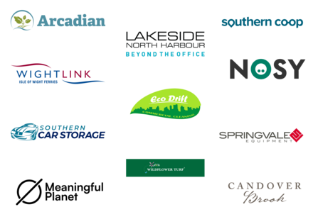 Collection of business logos
