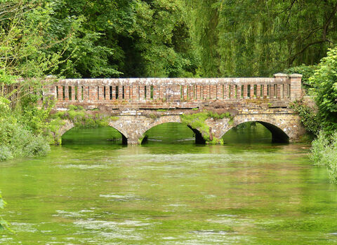Bridge on the upper Test near Laverstoke