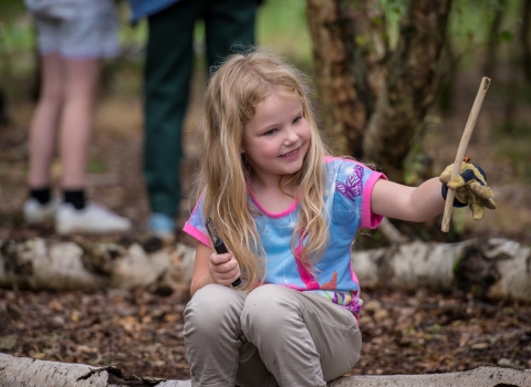 Forest School session © Matthew Roberts