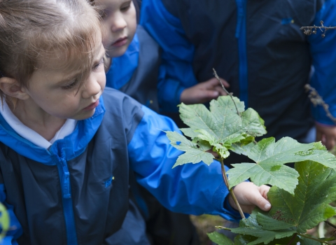 Children's school visit © Paul Harris/2020VISION