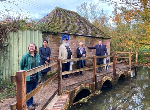 Opening of the renovated Eel House © Simon Cain