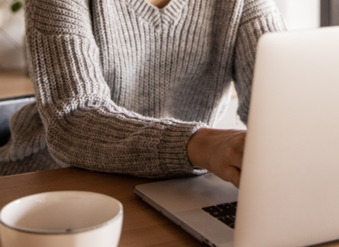 Woman on laptop
