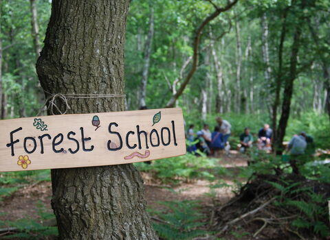 Forest School Sessions | Hampshire and Isle of Wight Wildlife Trust
