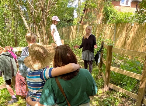 Children's Poetry Workshop at the Tales from the Riverbank Literature Festival © Timi van Houten