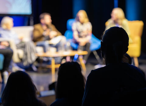 audience looking at stage Wilder Conference & Awards 2025